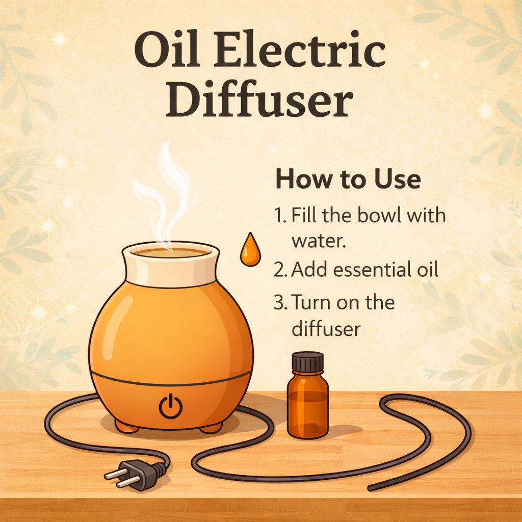 White Hand Electric Diffuser