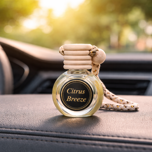 Set of 2 Citrus Breeze & Vanilla Car Perfume