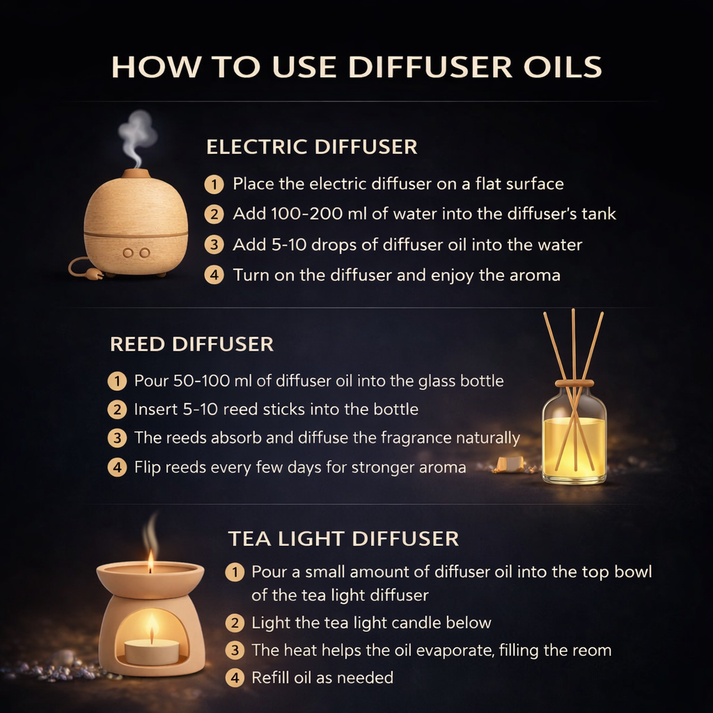 Set of 2 Chilled Blossom Diffuser Oil