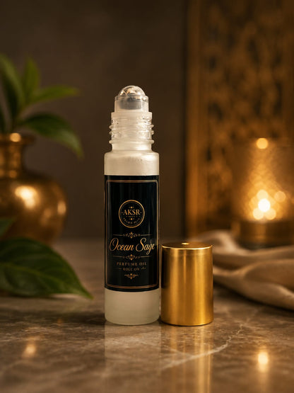 Ocean Sage – Pure Perfume Oil Roll-On (10ml)