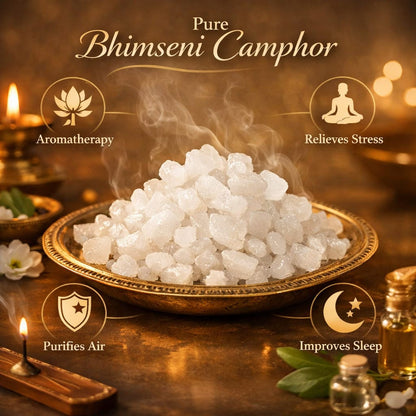 Pure Bhimseni Camphor