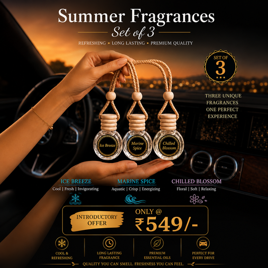 Set of 3 Summer Car Perfumes