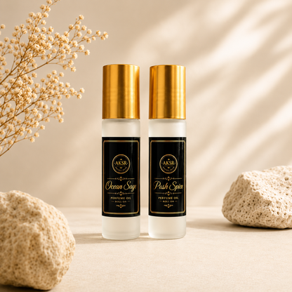 Posh Spice & Ocean Sage Pure Perfume Roll-On Set