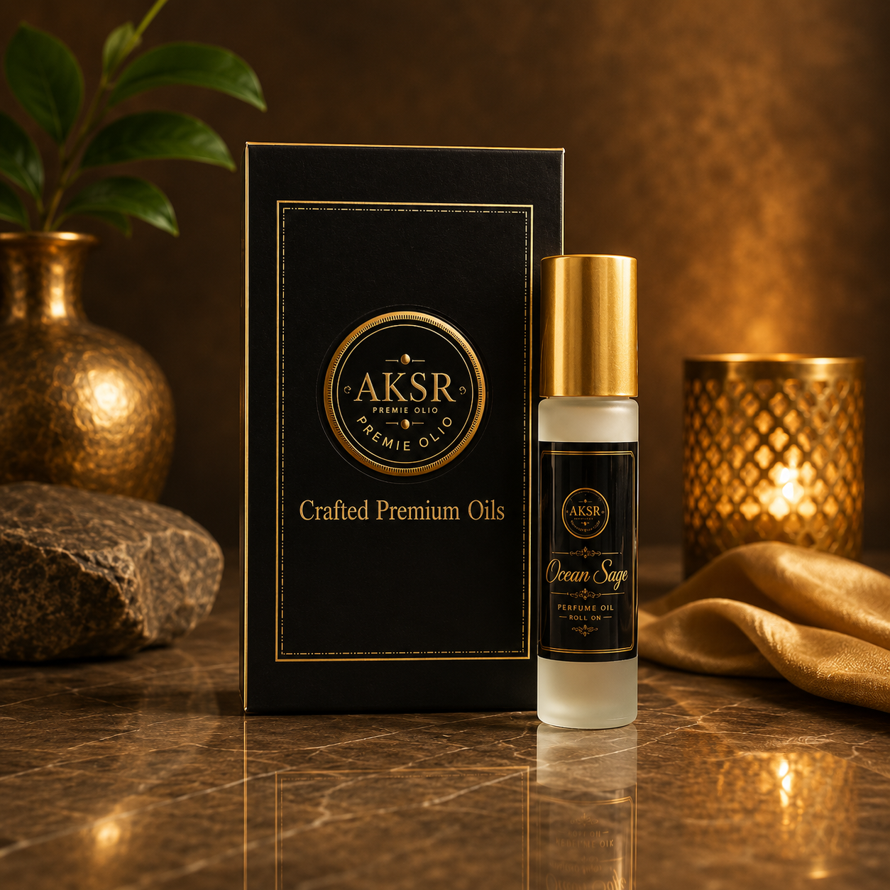 Ocean Sage – Pure Perfume Oil Roll-On (10ml)
