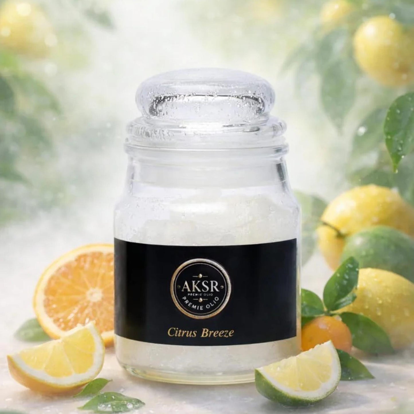 Citrus Breeze Bhimseni Camphor Jar