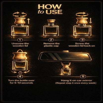 Orange Car Perfume