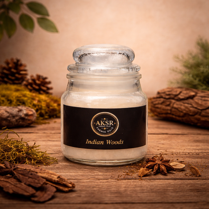 Indian Woods Bhimseni Camphor Jar
