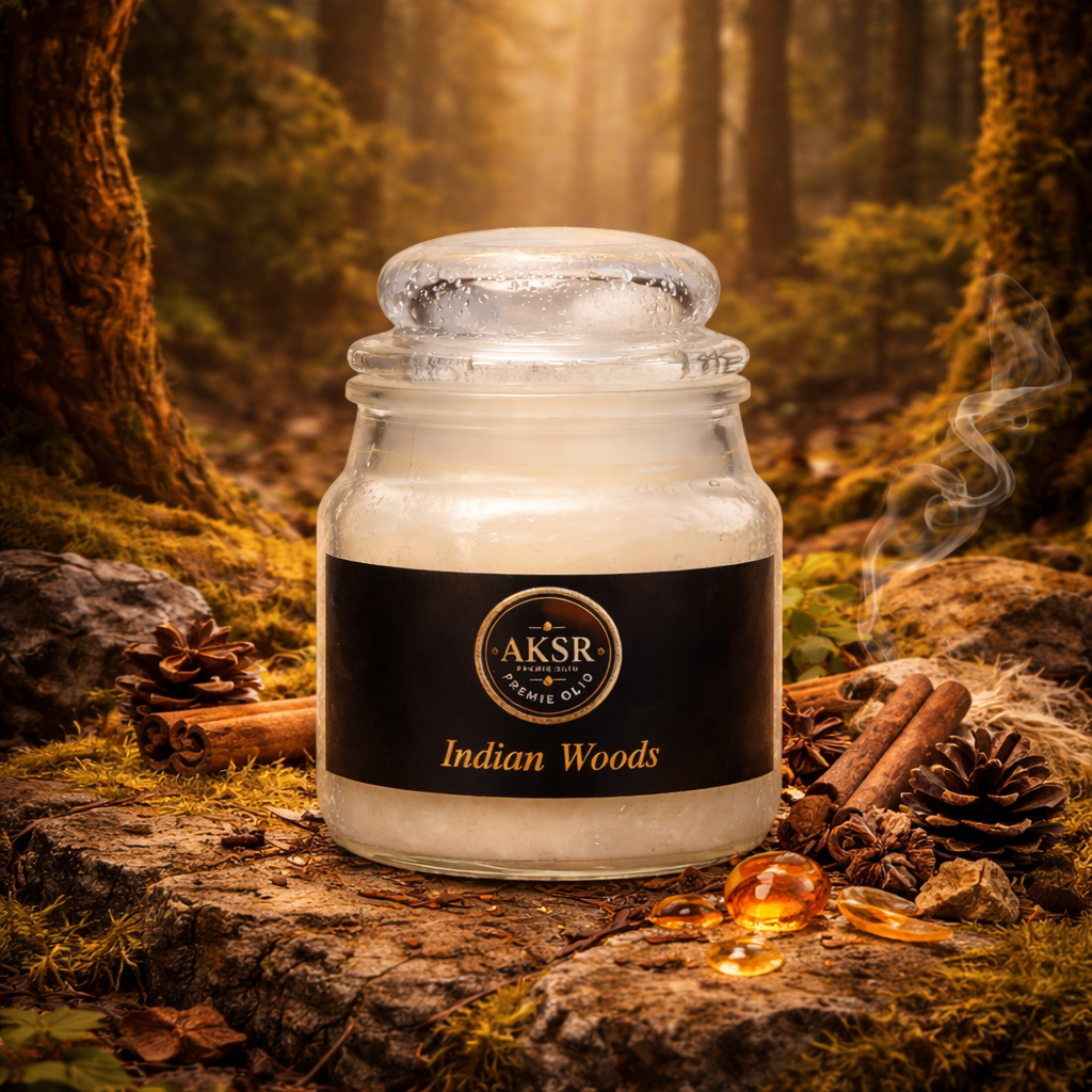 Indian Woods Bhimseni Camphor Jar