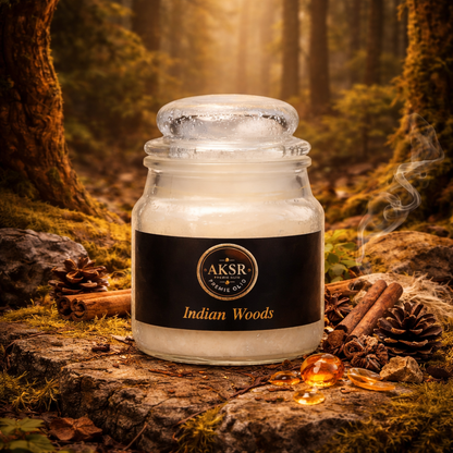 Indian Woods Bhimseni Camphor Jar
