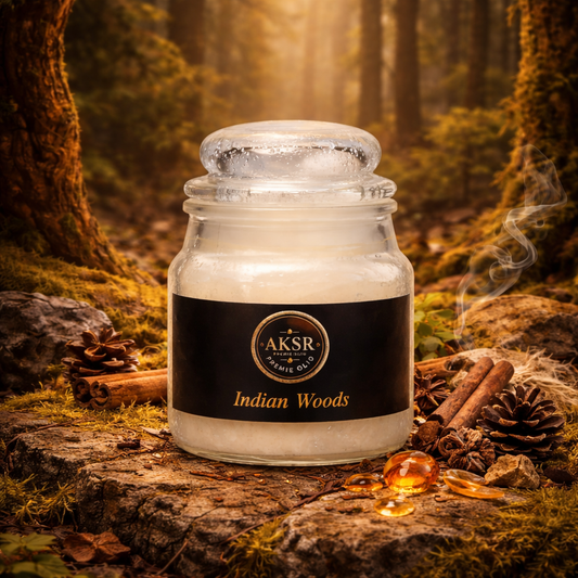 Indian Woods Bhimseni Camphor Jar