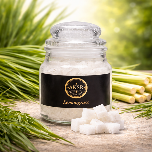 Lemongrass Bhimseni Camphor Jar