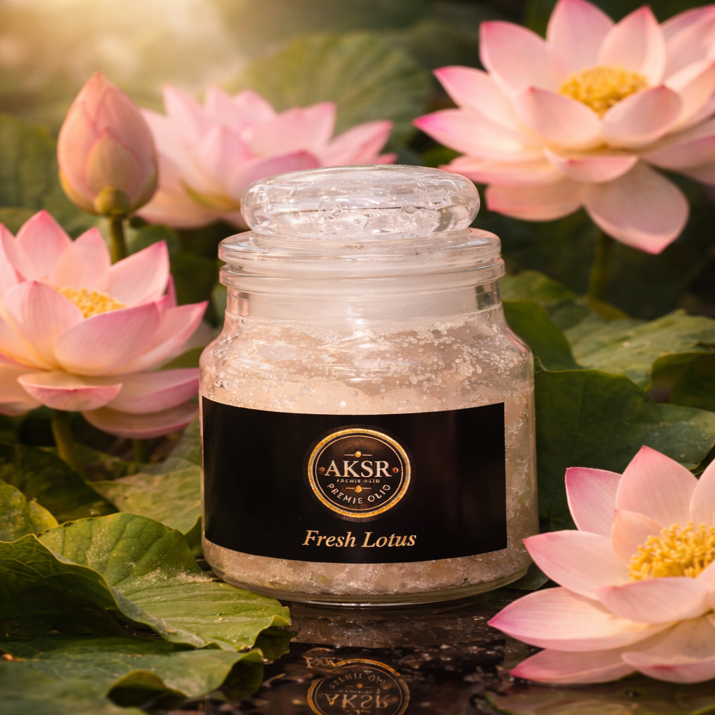 Lotus Bhimseni Camphor Jar