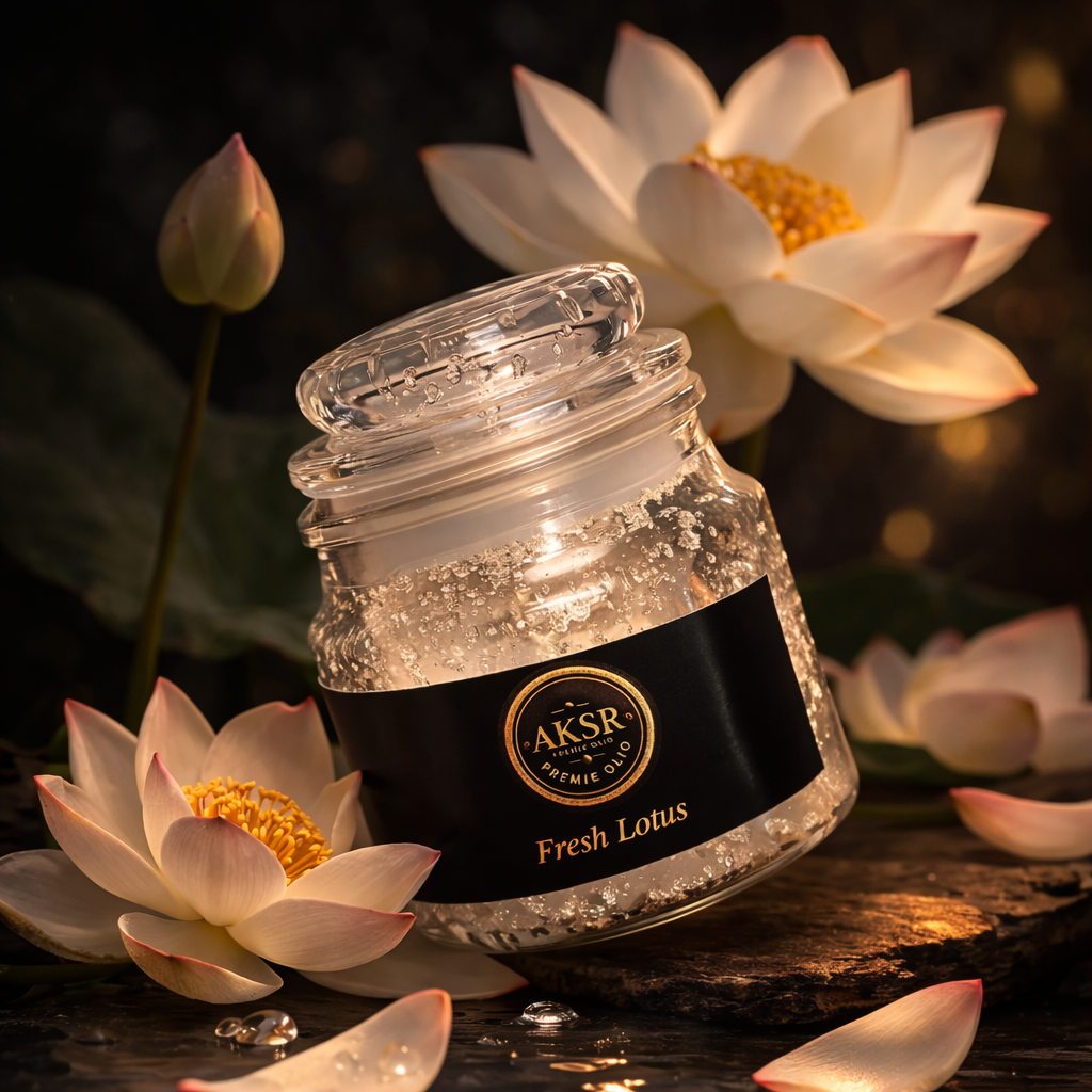 Lotus Bhimseni Camphor Jar