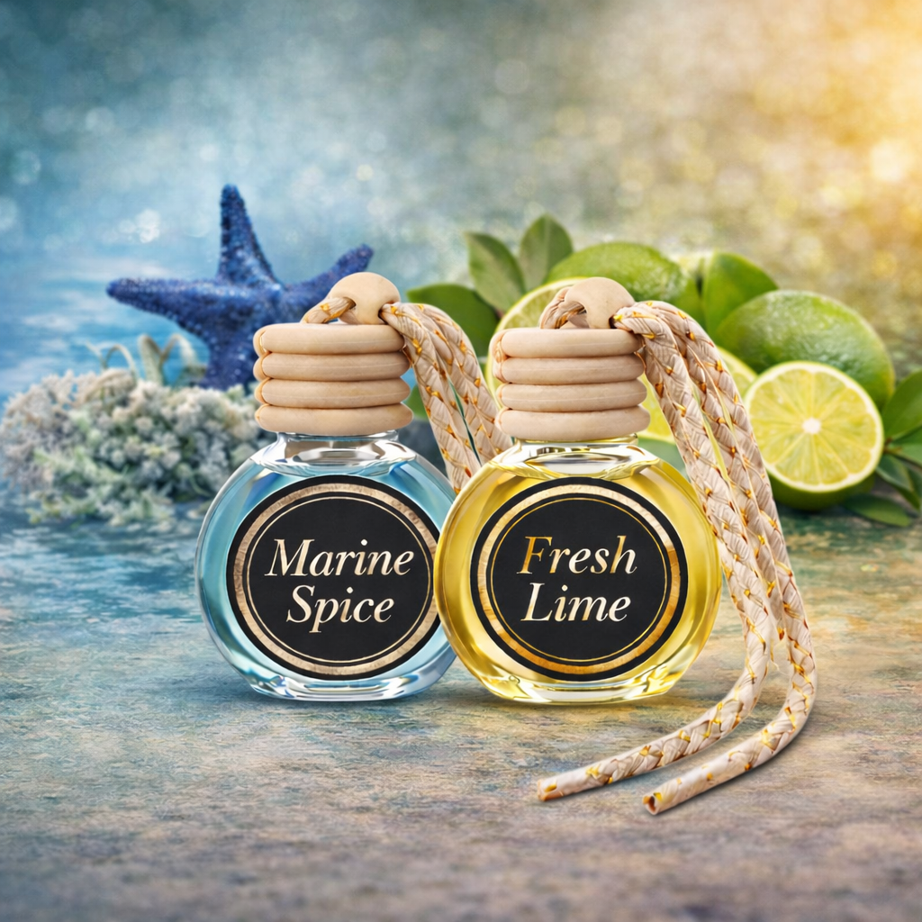 Marine Spice & Fresh Lime - Car Perfume