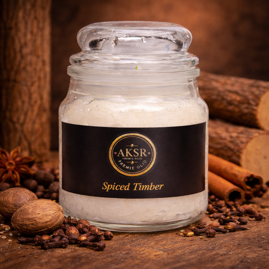 Spiced Timber Bhimseni Camphor Jar